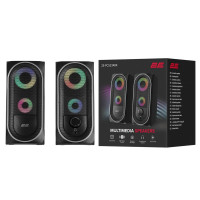 Акустична система 2E PCS234 RGB USB Black (2E-PCS234BK)
