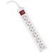 REAL-EL Мережевий фільтр живлення REAL-EL RS-6 Protect M 1.8m, white (EL122300031)