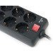 REAL-EL Мережевий фільтр живлення REAL-EL RS-8 Protect 5m, black (EL122300024)
