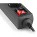 REAL-EL Мережевий фільтр живлення REAL-EL RS-Protect M 3m, black (EL122300028)