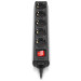 REAL-EL Мережевий фільтр живлення REAL-EL RS-Protect M 3m, black (EL122300028)