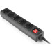 REAL-EL Мережевий фільтр живлення REAL-EL RS-Protect M 3m, black (EL122300028)