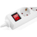 REAL-EL Мережевий фільтр живлення REAL-EL RS-Protect M 3m, white (EL122300027)