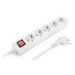 REAL-EL Мережевий фільтр живлення REAL-EL RS-Protect M 5m, white (EL122300029)