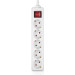 REAL-EL Мережевий фільтр живлення REAL-EL RS-Protect M 5m, white (EL122300029)