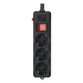 Gembird Мережевий фільтр живлення Gembird SPG3-G-6B-PRO