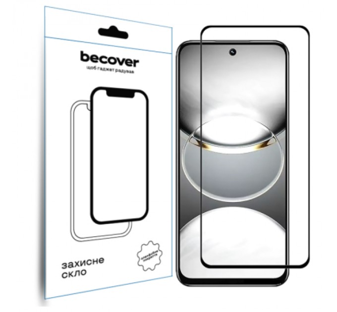 BeCover Скло захисне BeCover Tecno Spark 30 (KL6) Black (712500)