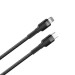 ColorWay Дата кабель USB-C to Lightning 0.3m 3А black ColorWay (CW-CBPDCL054-BK)