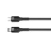 ColorWay Дата кабель USB-C to Lightning 0.3m 3А black ColorWay (CW-CBPDCL054-BK)