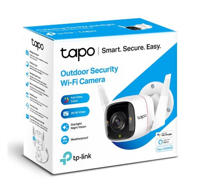 TP-Link Зовнішня Wi-Fi камера,Tapo C320WS TP-LINK