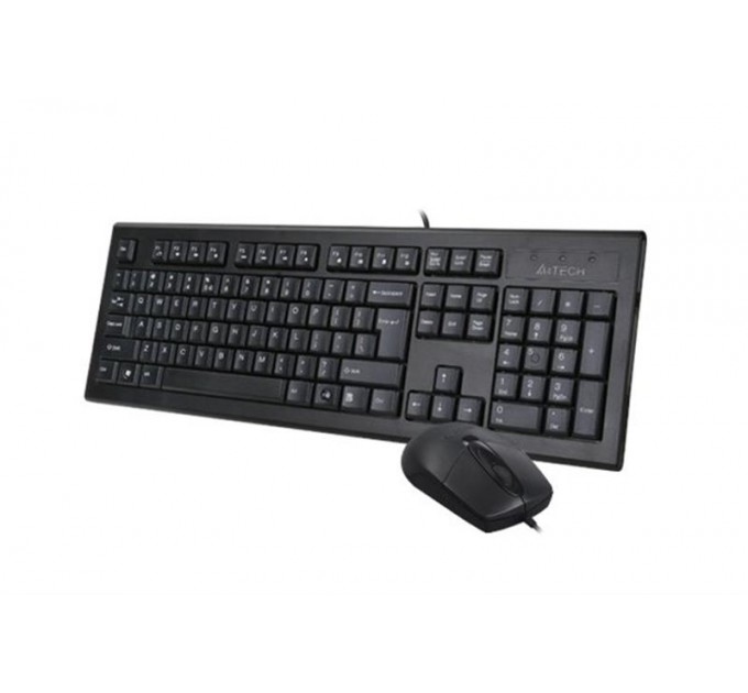 A4Tech Комплект (клавіатура, мишка) A4Tech KR-8572S Black