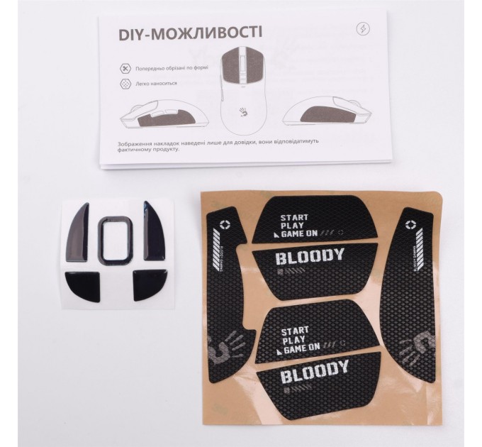 Bloody Миша бездротова Bloody R72 Ultra White