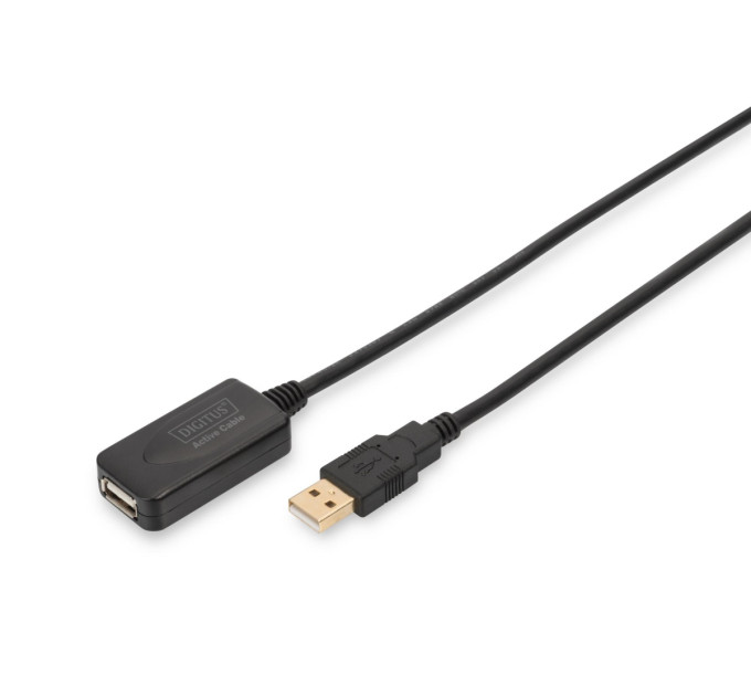 Assmann Дата кабель USB 2.0 AM/AF 5.0m active Assmann (DA-70130-4)