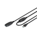 Assmann Дата кабель USB 3.2 Gen1 AM/AF 20.0m 5Gb Assmann (DA-73107)