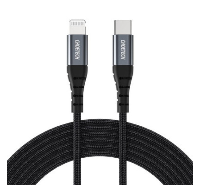 Choetech Дата кабель USB-C to Lightning 1.2m MFI Choetech (IP0039-BK)