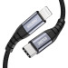 Choetech Дата кабель USB-C to Lightning 2.0m MFI Choetech (IP0041-BK)