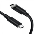 Choetech Дата кабель USB-C to USB-C 0.8m USB4 40Gbps PD 100W 8K60Hz Choetech (XCC-1028-BK)