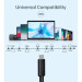 Choetech Дата кабель USB-C to USB-C 0.8m USB4 40Gbps PD 100W 8K60Hz Choetech (XCC-1028-BK)