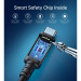Choetech Дата кабель USB-C to USB-C 0.8m USB4 40Gbps PD 100W 8K60Hz Choetech (XCC-1028-BK)