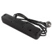 ColorWay Мережевий фільтр живлення ColorWay CW-PSEA42BK /2M black (CW-PSEA42BK)