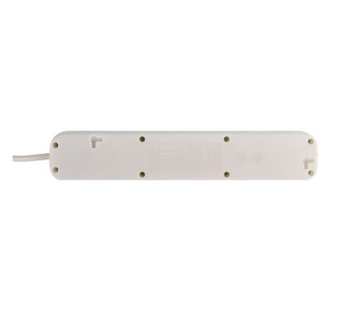 ColorWay Мережевий фільтр живлення ColorWay CW-PSEA53W, 5 розеток/ 3M white (CW-PSEA53W)
