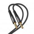 XO Кабель мультимедійний 3.5mm M to 3.5mm M 1.0m black XO (NBR175A-BK)