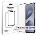 BeCover Скло захисне BeCover Infinix Hot 60i (X6730) Black (713730)