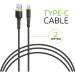 Intaleo Дата кабель USB 2.0 AM to Type-C 2.0m CBFLEXT2 Black Intaleo (1283126521423)