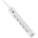2E Мережевий фільтр живлення 2E 5XSchuko, 3G*1.5мм, 3*USB-A, 2м, white (2E-SP515M2USBWH)