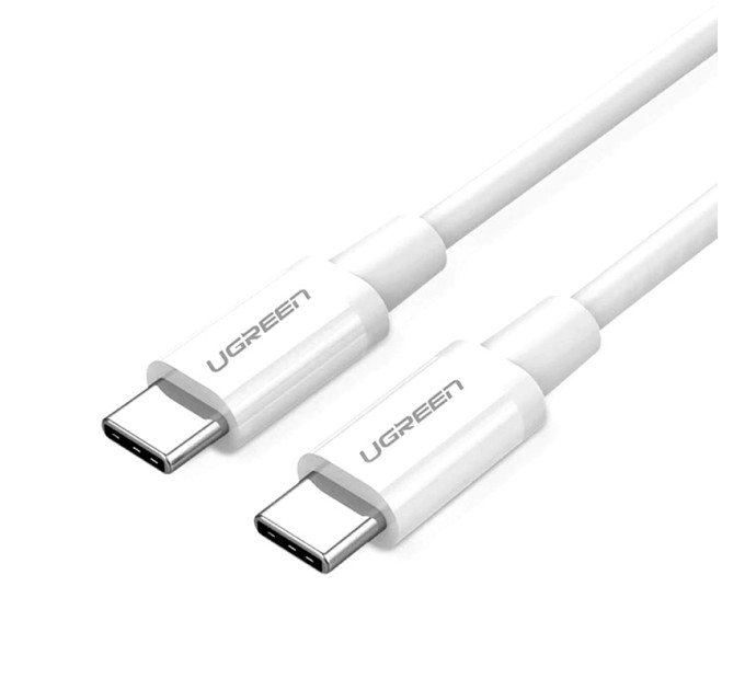 Ugreen Дата кабель USB-C to USB-C 2.0m 18W US264 White Ugreen (60520)