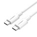 Ugreen Дата кабель USB-C to USB-C 2.0m 18W US264 White Ugreen (60520)