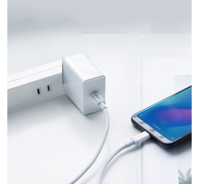 Ugreen Дата кабель USB-C to USB-C 2.0m 18W US264 White Ugreen (60520)