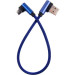 Dengos Дата кабель USB 2.0 AM to Type-C 0.25m blue Dengos (NTK-TC-UG-SHRT-SET-BLUE)