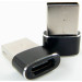 Dengos Перехідник Type-C (male) to USB (female) black Dengos (ADP-021)