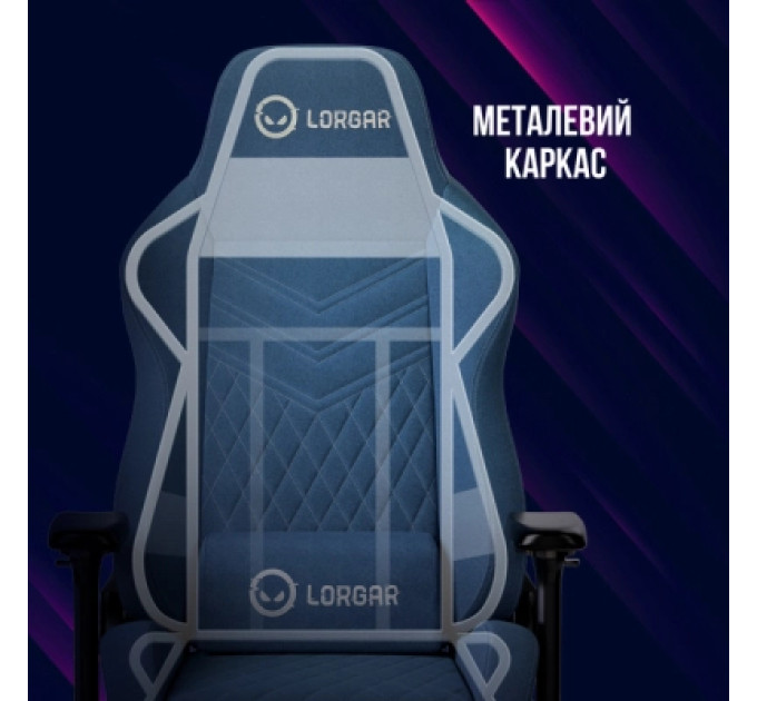 Lorgar Крісло ігрове Lorgar Ace 422 Blue (LRG-CHR422BL)