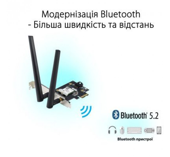 Мережева карта Wi-Fi ASUS PCE-AXE5400