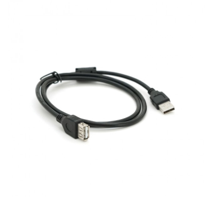 Voltronic Дата кабель USB 2.0 AM/AF 1.0m ferrite black Voltronic (YT-AM/AF-1.0B)