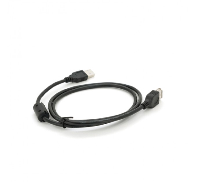 Voltronic Дата кабель USB 2.0 AM/AF 1.0m ferrite black Voltronic (YT-AM/AF-1.0B)