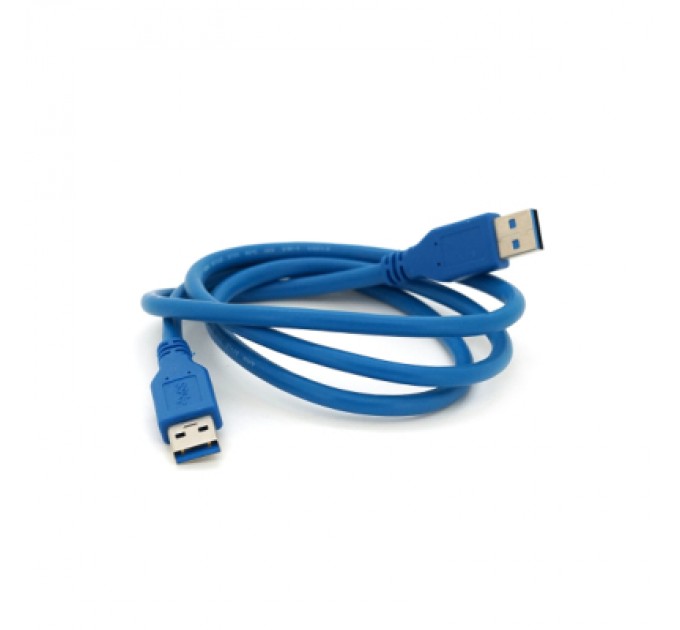 Voltronic Дата кабель USB 3.0 AM/AM 1.0m Blue Voltronic (YT-3.0AM+AM-1.0)