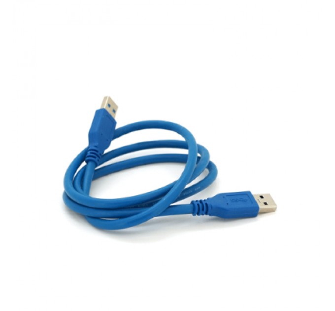 Voltronic Дата кабель USB 3.0 AM/AM 1.0m Blue Voltronic (YT-3.0AM+AM-1.0)