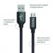 ColorWay Дата кабель USB 2.0 AM to Micro 5P 1.0m black ColorWay (CW-CBUM002-BK)