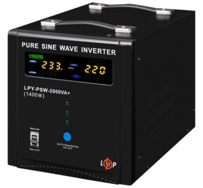 LogicPower Пристрій безперебійного живлення LogicPower LPY- PSW-2000VA+ (1400W) (22873)