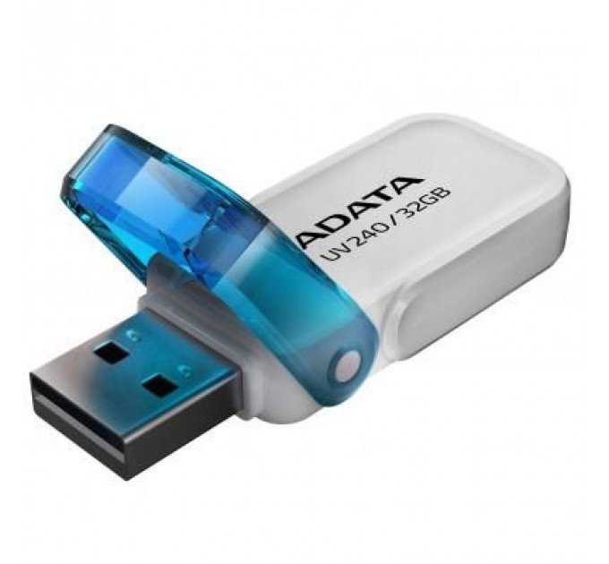 USB флеш накопичувач ADATA 32GB UV240 White USB 2.0 (AUV240-32G-RWH)