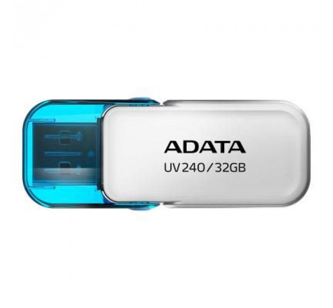 USB флеш накопичувач ADATA 32GB UV240 White USB 2.0 (AUV240-32G-RWH)