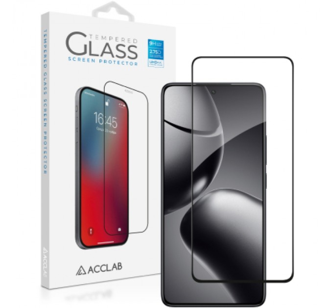 ACCLAB Скло захисне ACCLAB Full Glue Xiaomi 14T Black (1283126603402)