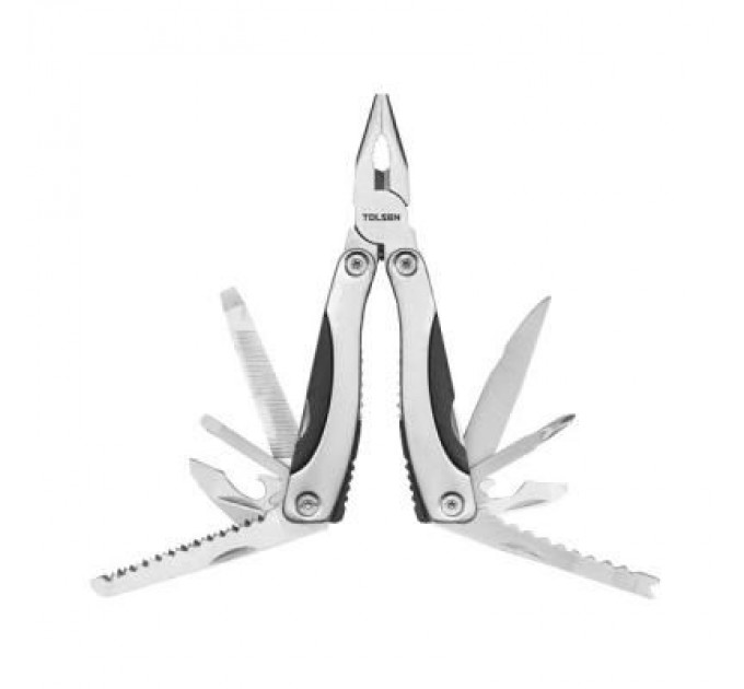 Tolsen Мультитул Tolsen розкладні 102 мм 9-в-1 (30046)