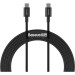 Baseus Дата кабель USB-C to USB-C 1.0m 5A Black Baseus (CATYS-B01)