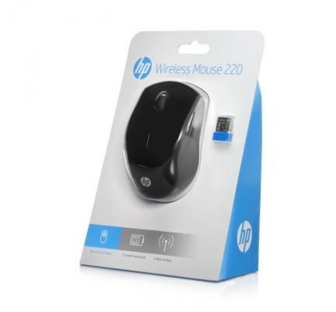 HP Мишка HP 220 Black (3FV66AA)
