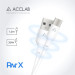 ACCLAB Дата кабель USB 2.0 AM to Type-C 1.2m PwrX 30W ACCLAB (1283126559532)