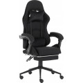 GT Racer Крісло ігрове GT Racer X-2324 Black Suede (X-2324 Fabric Black Suede)